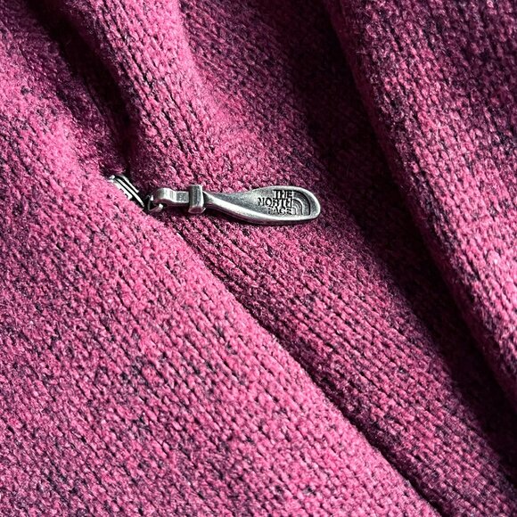 The North Face sweater fleece hoodie M - Picture 3 of 11